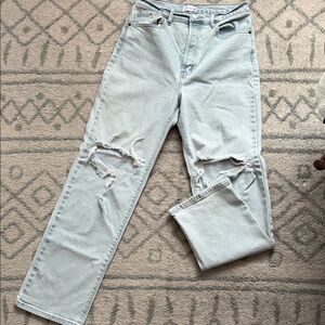 Cello Women's Light Blue Straight Leg Jeans